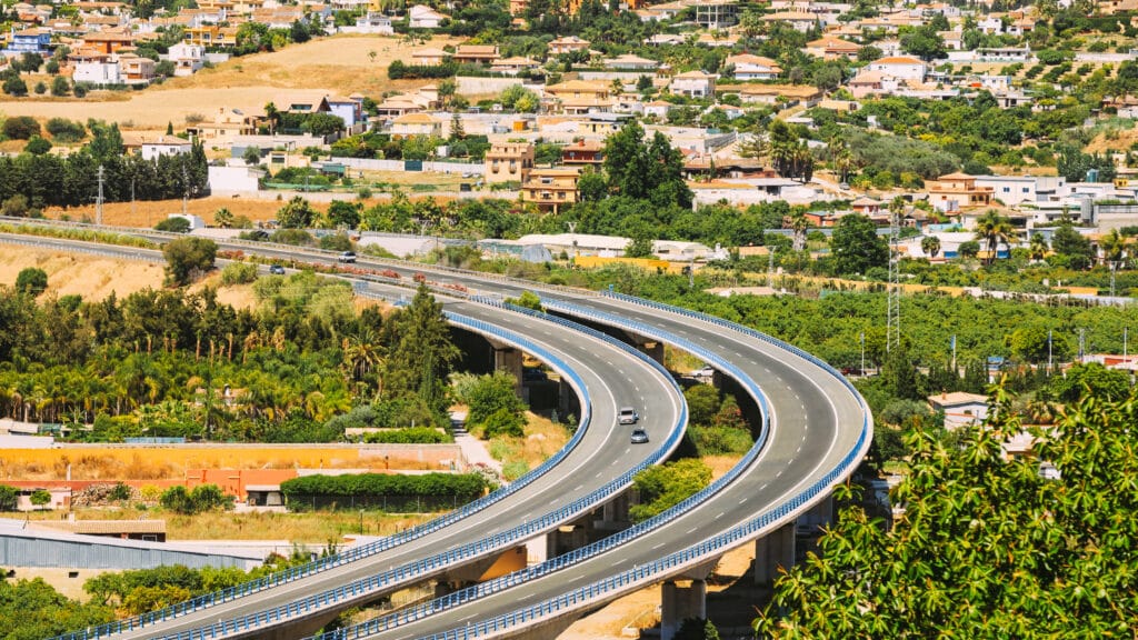 Malaga ap7 road